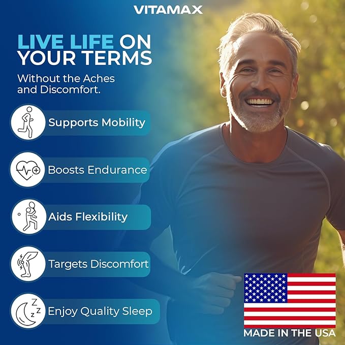 Glucosamine MSM Turmeric ALCAR Boswellia ALA 60ct
