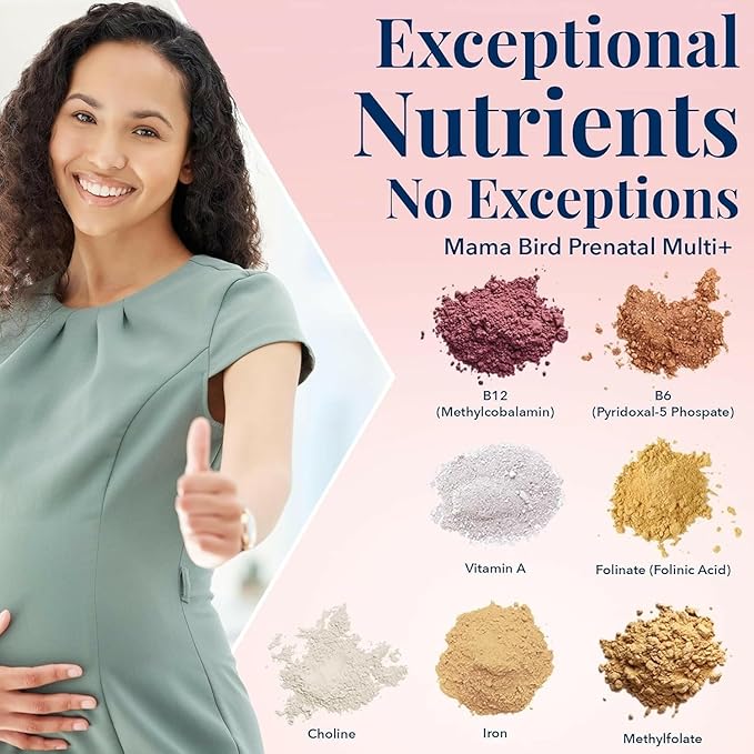 Best Nest Wellness Mama Bird Prenatal 30 Caplets (30 Servings)