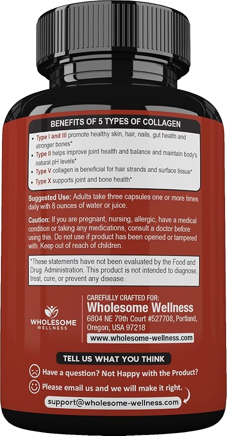 Super-Absorb Multi Collagen Pills (Type I (90 Capsules)