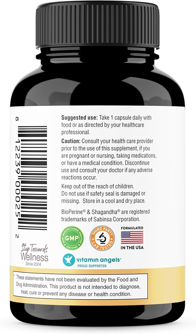 Sandhu's DIM Supplement 200 mg -60 Capsules - Diindolymethane with Ashwagandha & Bioperine Hormone Balance for Women & Men, Hormonal Acne Supplements
