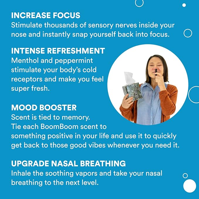BoomBoom Nasal Stick (3 Pack)