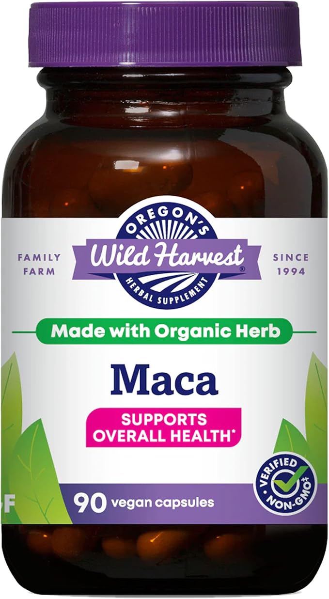 Oregon's Wild Harvest Maca Root 90 Count