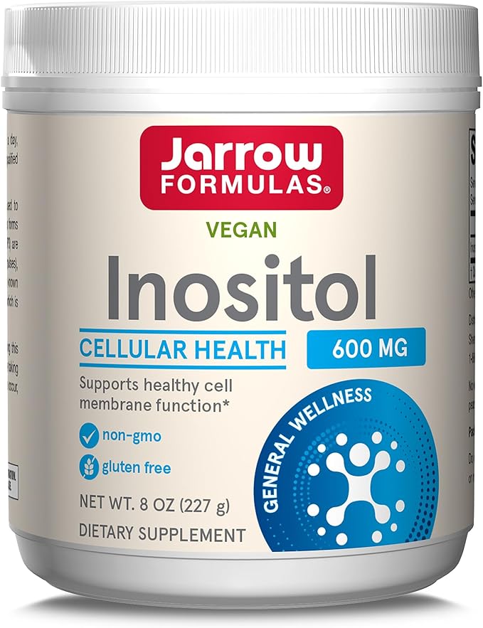 Jarrow Formulas Inositol 600 mg, Dietary 8 oz 378 Day