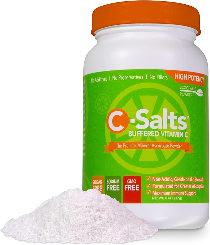 Buffered Vitamin C Powder Supplement 8oz