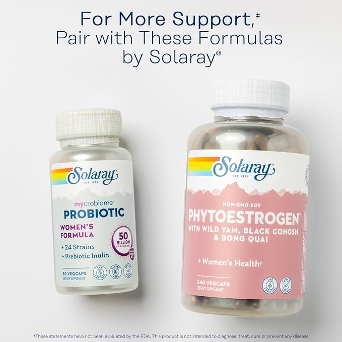 SOLARAY Vitex Berry Extract 225 mg 60 Servings, 60 VegCaps