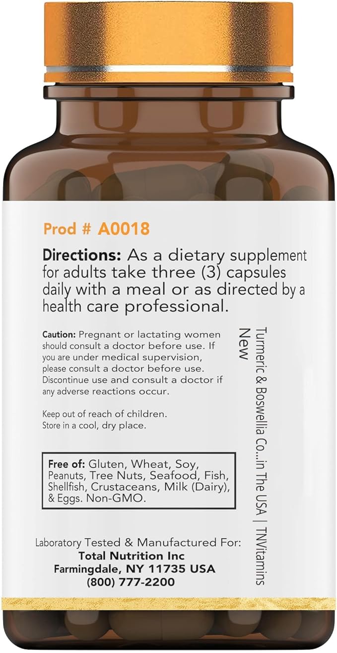 Turmeric & Boswellia Complex (180 Capsules)