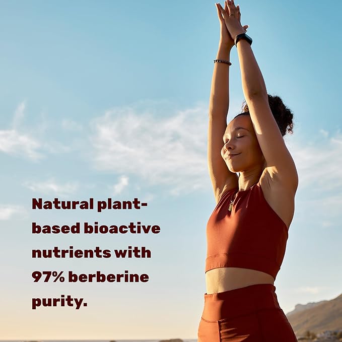 DEAL SUPPLEMENT Berberine Max Supplement with Turmeric, 5,000mg Per Serving, 240 Veggie Capsules – 97% Pure Berberine HCL – 25:1 Root Extract – Vegetarian Friendly, Non-GMO