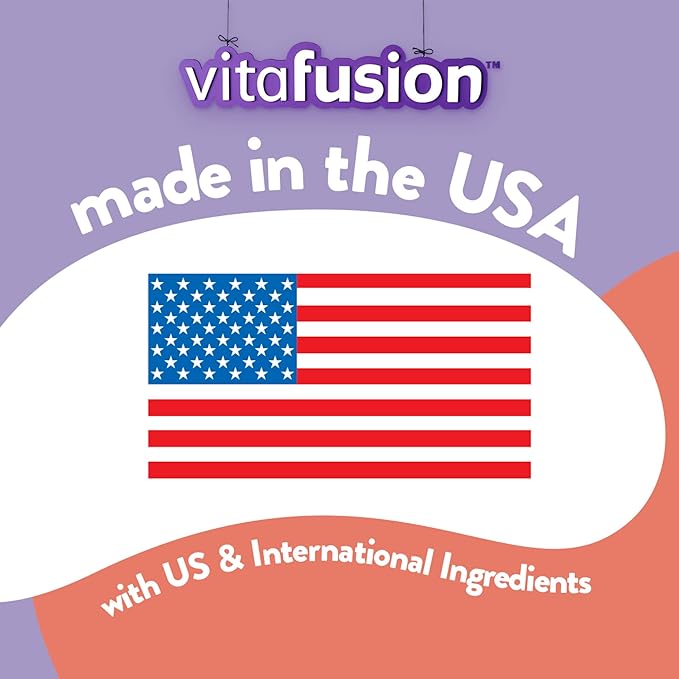 Vitafusion B12 Gummy Vitamins, Delicious Raspberry 60ct (30 (30 Day