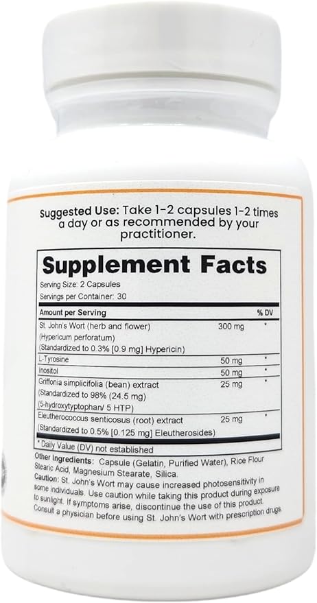 Serotonin+Booster Mood Support Matrix 5HTP Dietary 60 Count