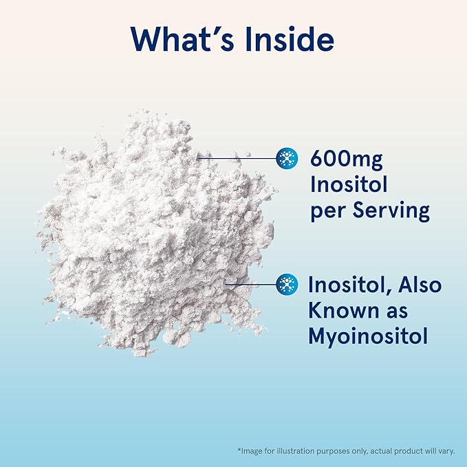 Jarrow Formulas Inositol 600 mg, Dietary 8 oz 378 Day