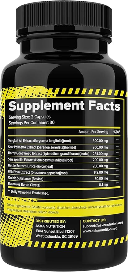 Testosterone Booster for Men (2 PACK)