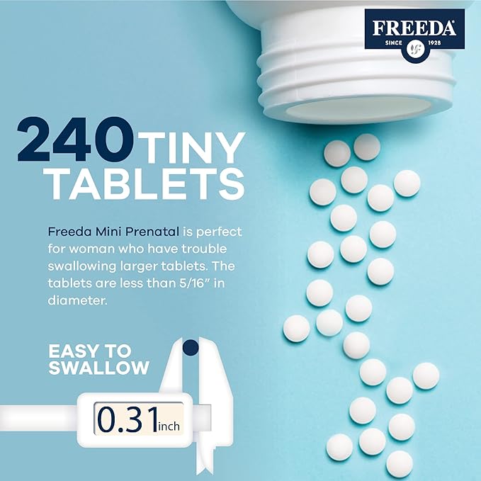 FREEDA Mini Prenatal Vitamin (240)