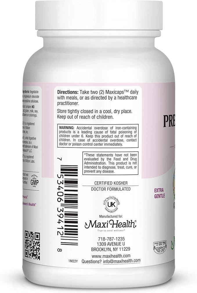 Maxi Small Prenatal Capsules with Methyl 120 ct