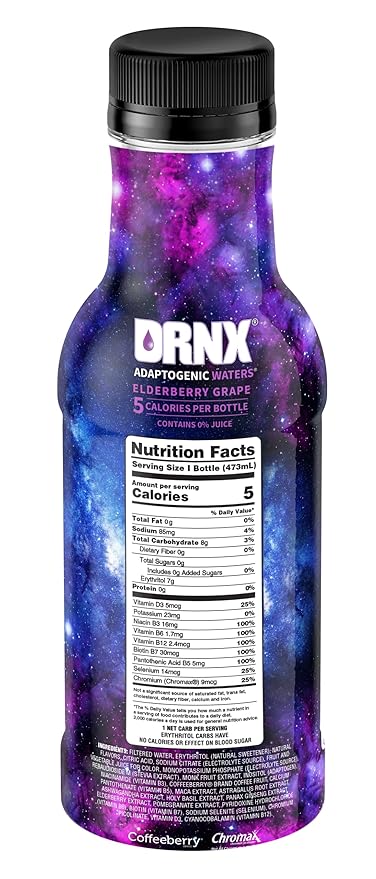 DRNX 12 Pack Adaptogenic Waters Complete 5 Calories