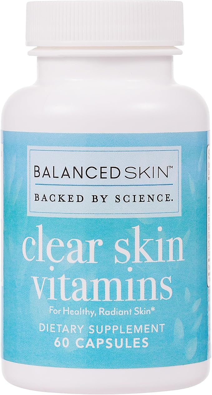 Clear Skin Vitamins for Women & Men