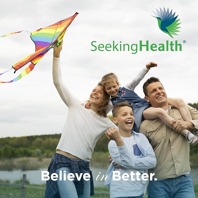 Seeking Health Optimal Prenatal Methyl-Free, Non-Methylated B12, Pregnancy B6 and (180 capsules)