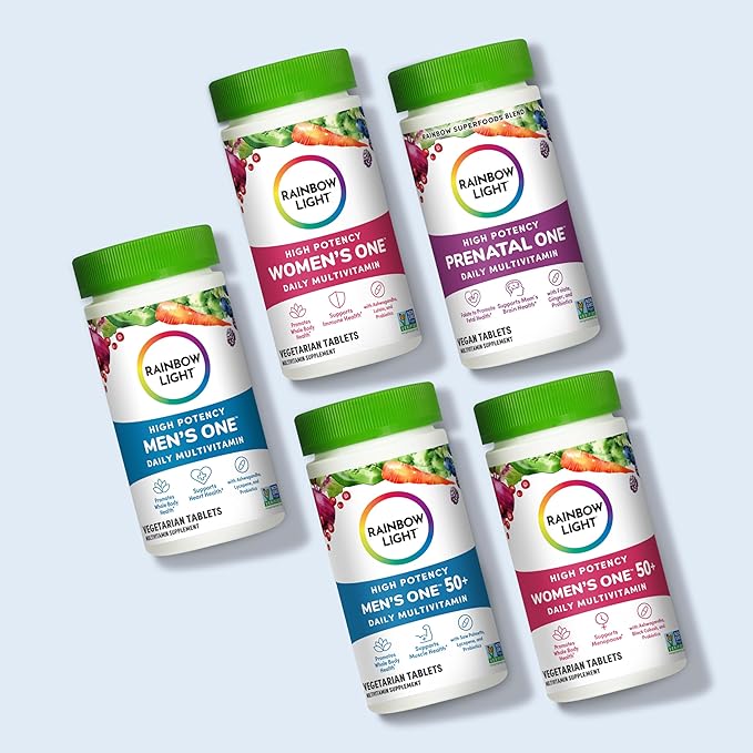 Rainbow Light High-Potency Prenatal One Multivitamin, 120 Count