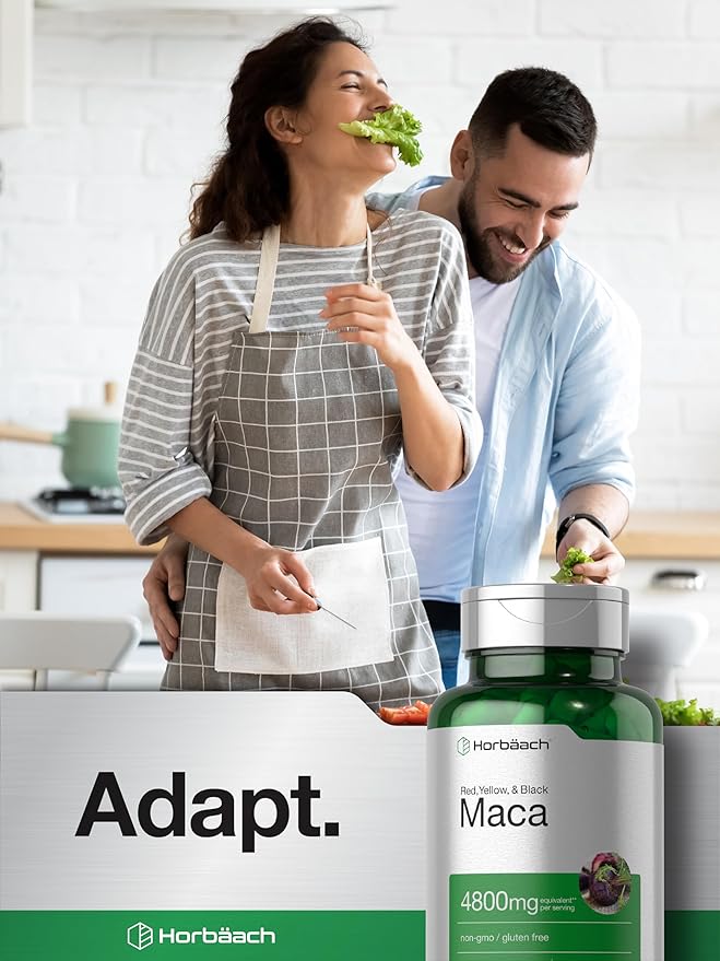 Horbäach Maca Root Capsules 120 Pills