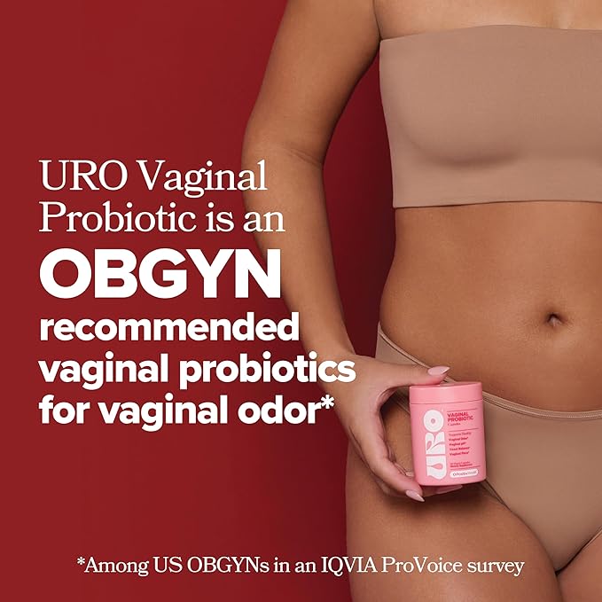URO Vaginal Probiotics for Women pH 60 Count 1)