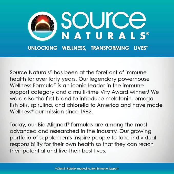 Source Naturals L-Tryptophan with Coenzyme B-6, 500mg 120 Tablets