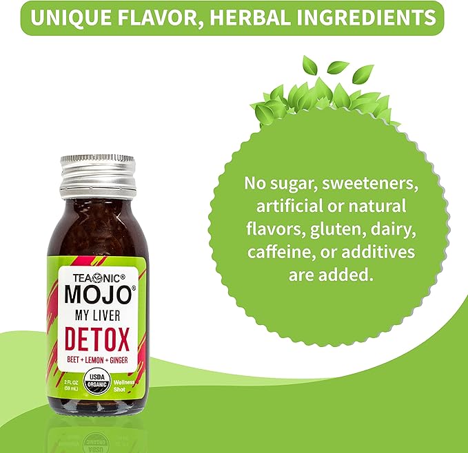 TEAONIC My Liver Mojo: Detox, Wellness 2 Fl. 12