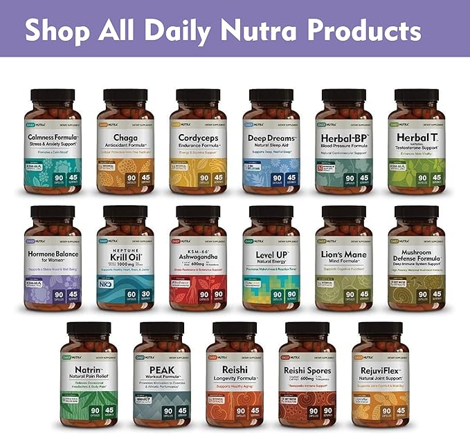 Hormone Balance - Women's Serotonin Supplement - KSM-66 Ashwagandha, Dong Quai, Chaste Tree Berry, Rhodiola, & Cocoa Bean Extracts - for Female Hormones, PMS, Menopause (60 Capsules)
