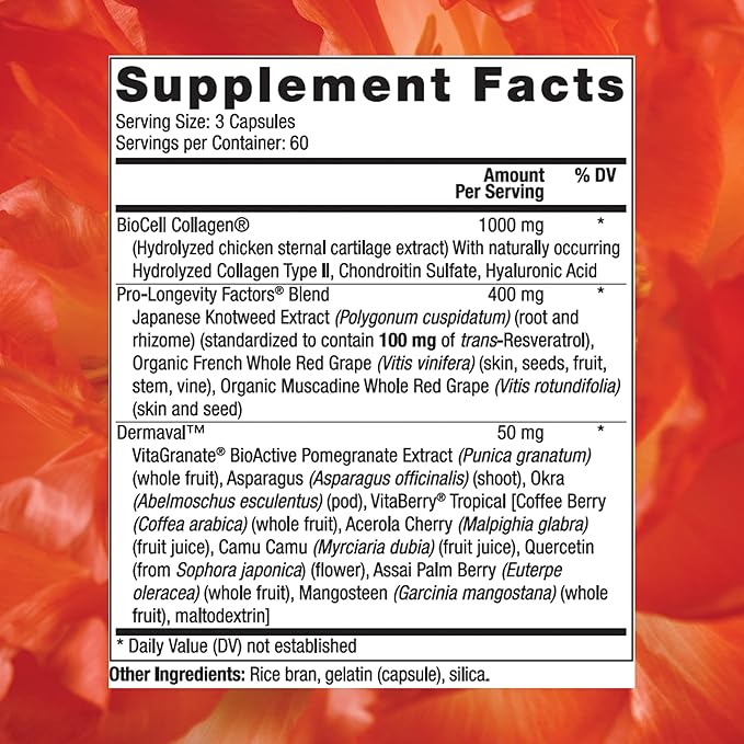 Reserveage, Ultra Collagen Booster, Skin Supplement, 180 Count
