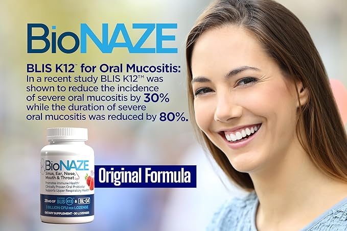 Oral Probiotic K12 & BL-04 for Sinus, Tonsil Stones, Bad Breath, Post Nasal Drip, Throat & Mouth. Improve Upper Respiratory Health with Clinically Proven Oral Probiotics (2 Pack)