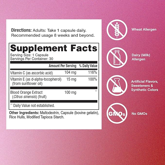 One A Day Skin Radiance, Skin 30 Capsules
