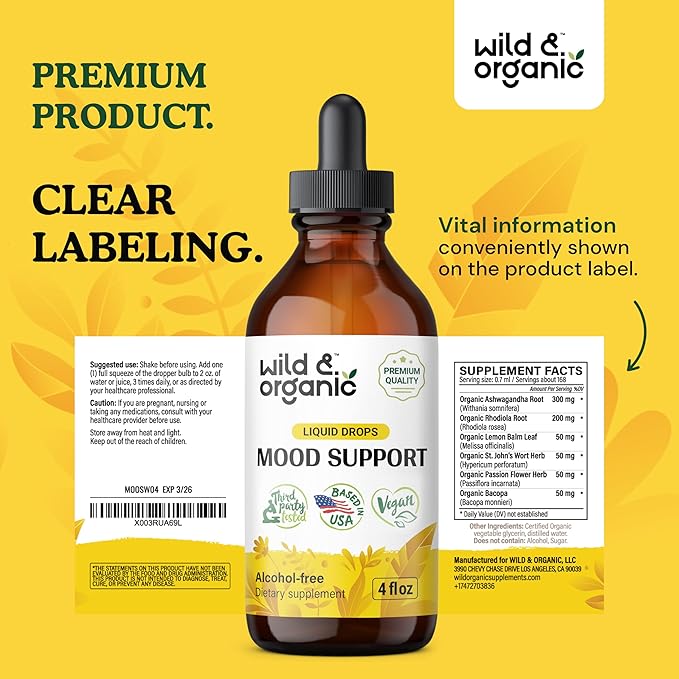 Mood Support Supplement 4 oz