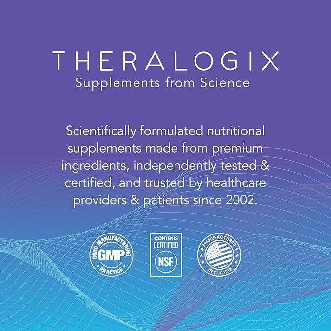 Theralogix TheraNatal Complete Prenatal Vitamin Supplement 91-Day Supply D3, Folate, B6 & 182 Tablets 91 Softgels