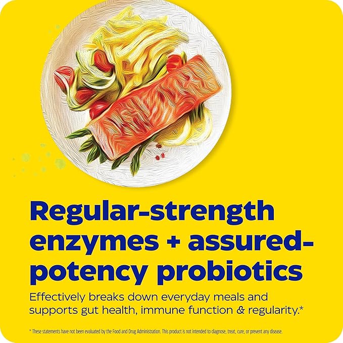 Enzymedica, Digest Complete + Probiotics, Full-Range, 800 Million 30 Count