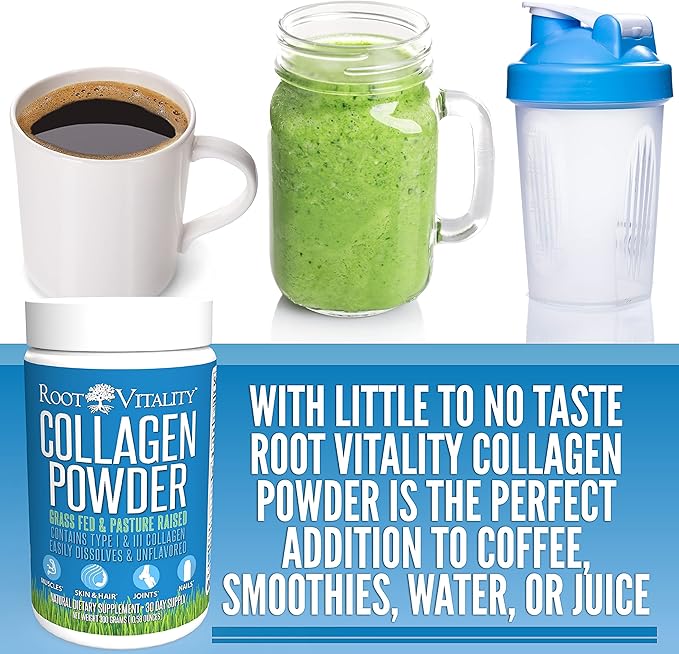 Root Vitality Collagen Peptides Powder (30 Servings)