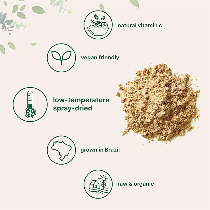 Organic Acerola Powder, 8oz