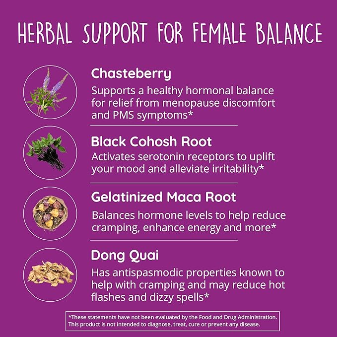 Happy Healthy Hippie Hormone Balance (180ct) -