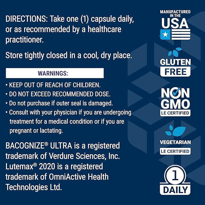 Life Extension Quick Brain Nootropic, 30 1-Daily, gluten-free,