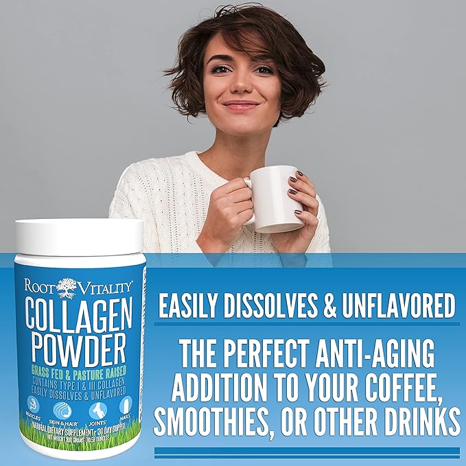 Root Vitality Collagen Peptides Powder (30 Servings)
