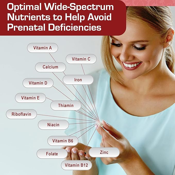 Mama’s Select Prenatal Plus, Natural Prenatal 1 a 90 Veggie