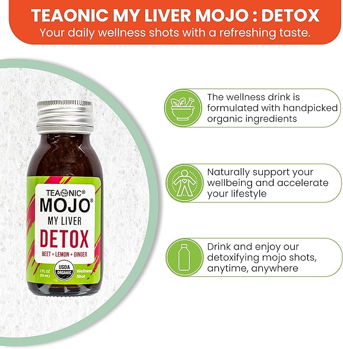TEAONIC My Liver Mojo: Detox, Wellness 2 Fl. 12