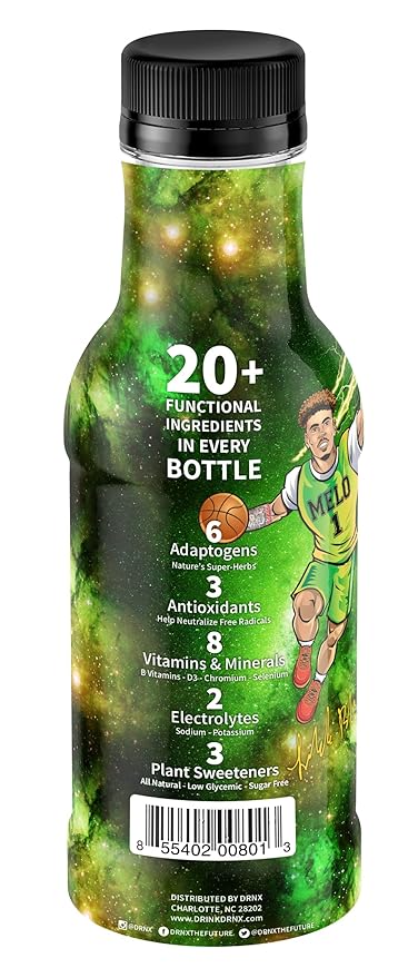 DRNX 12 Pack Adaptogenic Waters Complete 5 Calories