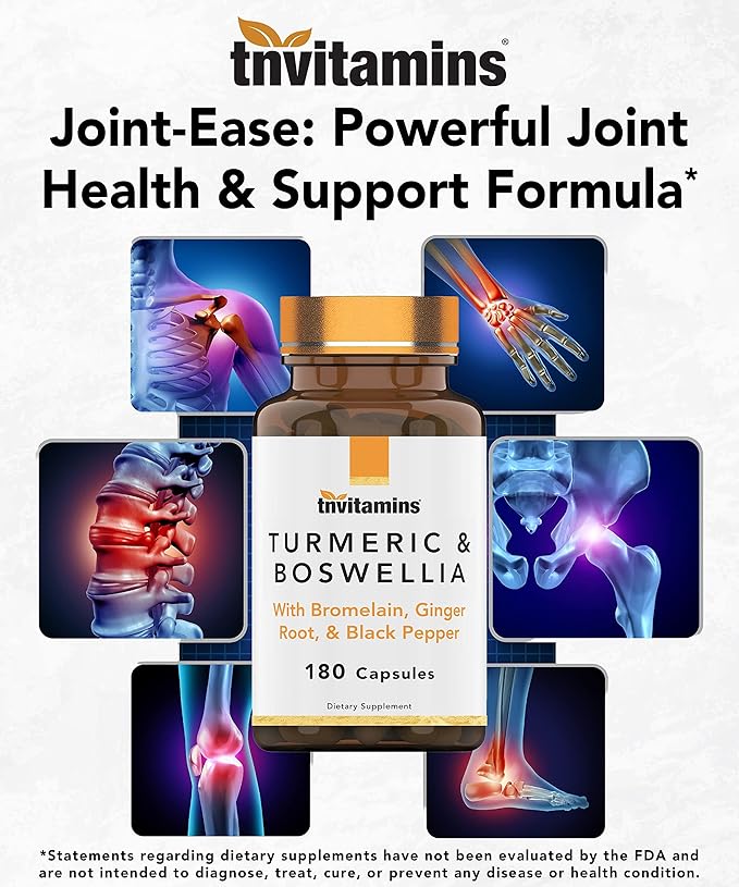 Turmeric & Boswellia Complex (180 Capsules)