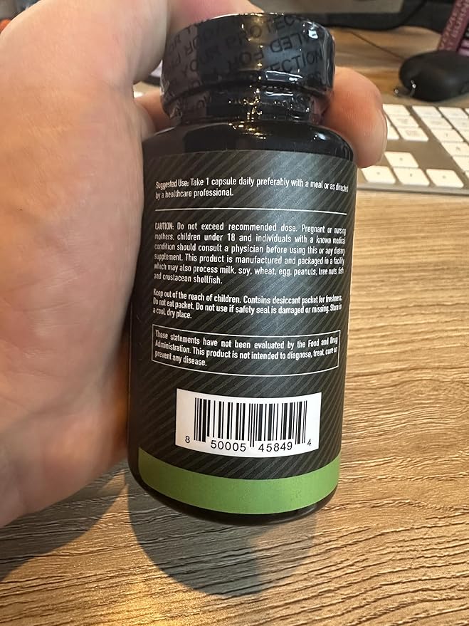 DIM 300mg For Men, Estrogen Blocker & Aromatase Inhibitor | Extra Strength Men’s Hormone Balance & Wellness Support Supplement with Diindolylmethane Plus CDG & Sulforaphane | Gluten-Free | 60 Ct.