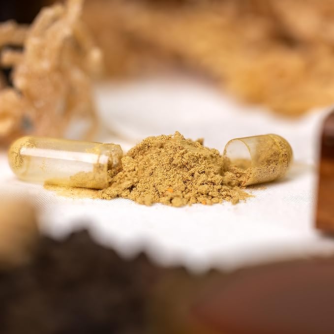 Sea Moss 3000mg Black Seed Oil 2000mg Ashwagandha 1000mg Turmeric 1000mg Bladderwrack 1000mg Burdock 1000mg Manuka 120 Capsules 60 days