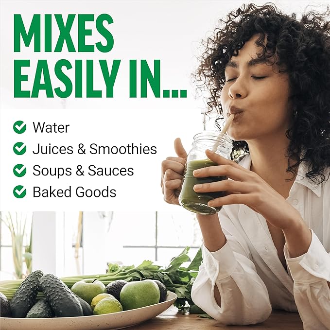 FORCE FACTOR Smarter Greens Superfoods Powder, 2-Pack, Supports Digestion and Bloating, Immunity, and Energy, Greens Powder with Probiotics, Digestive Enzymes, Antioxidants, and Fiber, 60 Servings