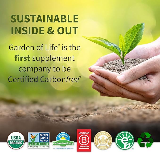 Garden of Life Minami Algae Omega 3 Vegan 500mg Plant Omega-3 Vegan 60 Easy-to-Swallow