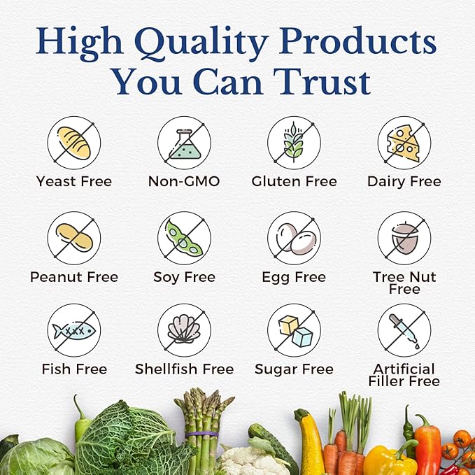 VITALITOWN Probiotics 200 Billion CFUs 36 Strains 60 ct