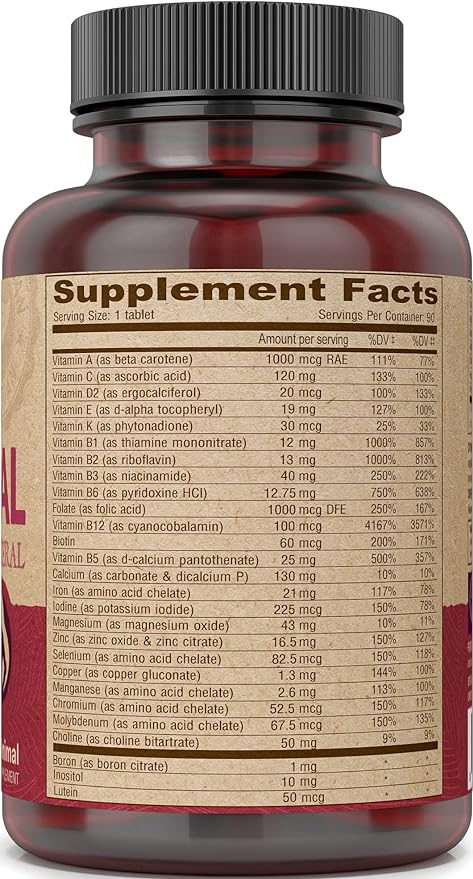 DEVA Vegan Vitamins Prenatal Multivitamin & Mineral 90 Vegetarian 2