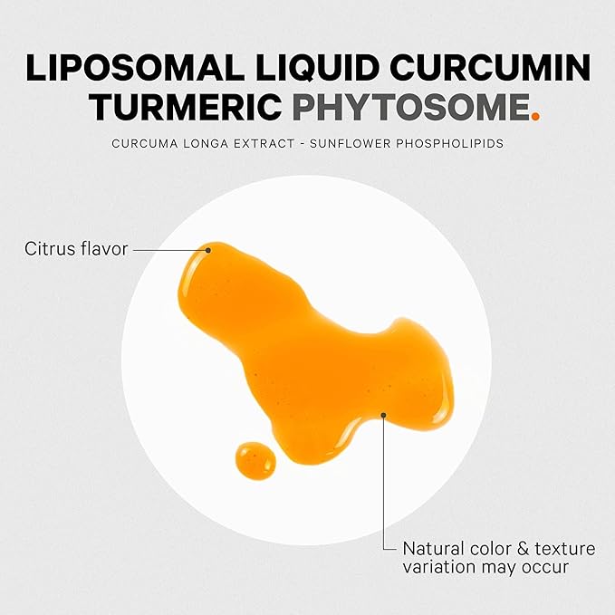 Codeage Liposomal Curcumin Phytosome Liquid Supplement, 2 fl