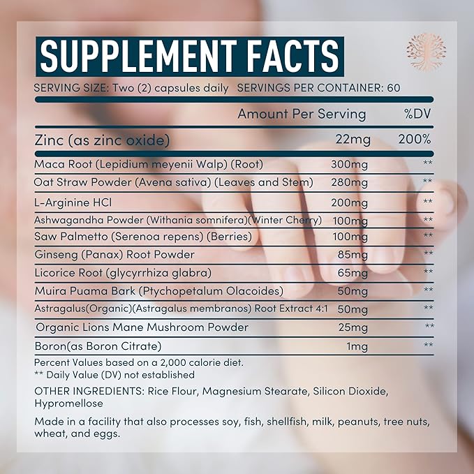 Fertility Supplements for Men Prenatal Vitamins 2-Pack, 240 240 Fertility