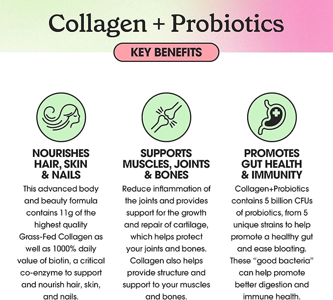 Fit & Lean Collagen + Probiotics- 12.64oz